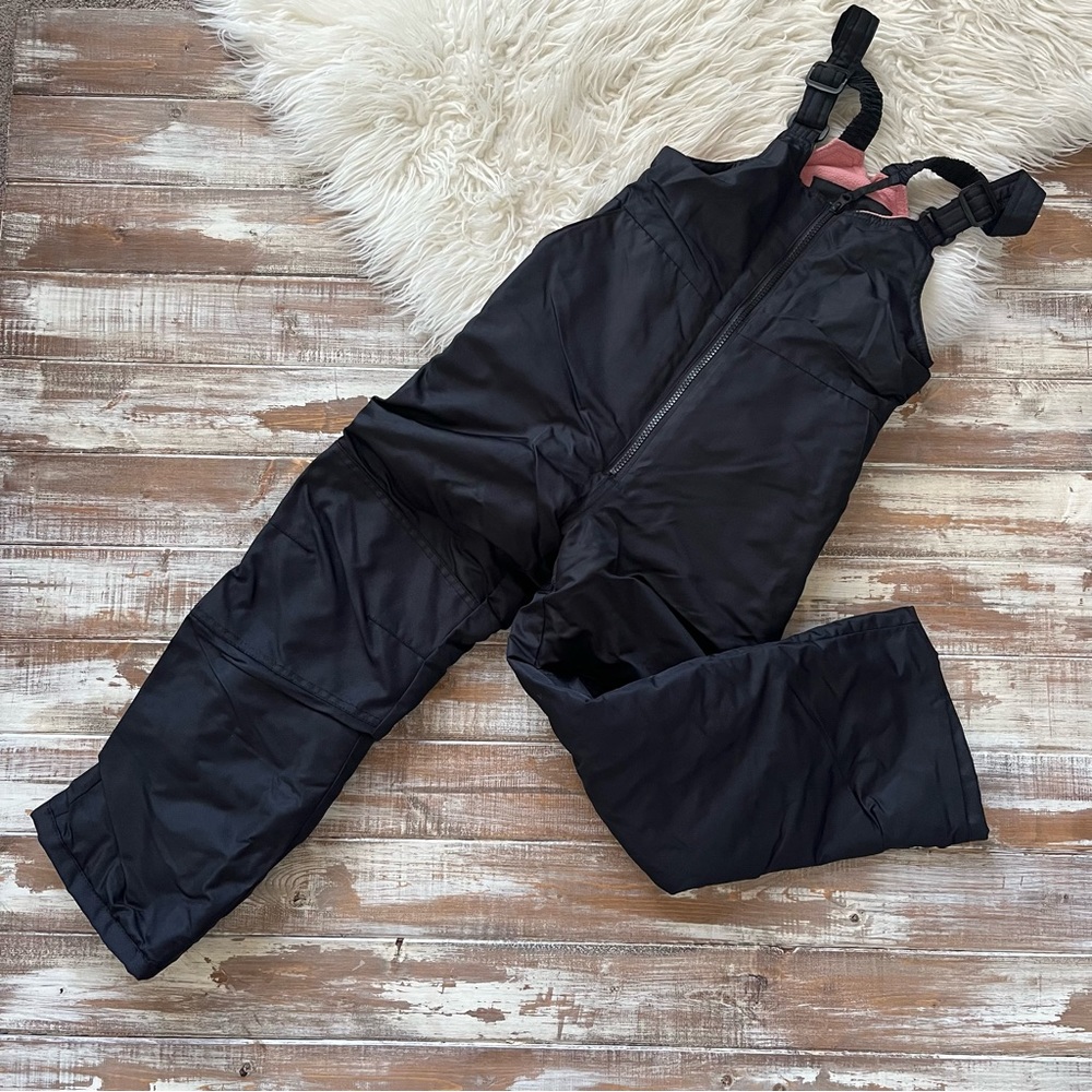 Black girls ski bibs